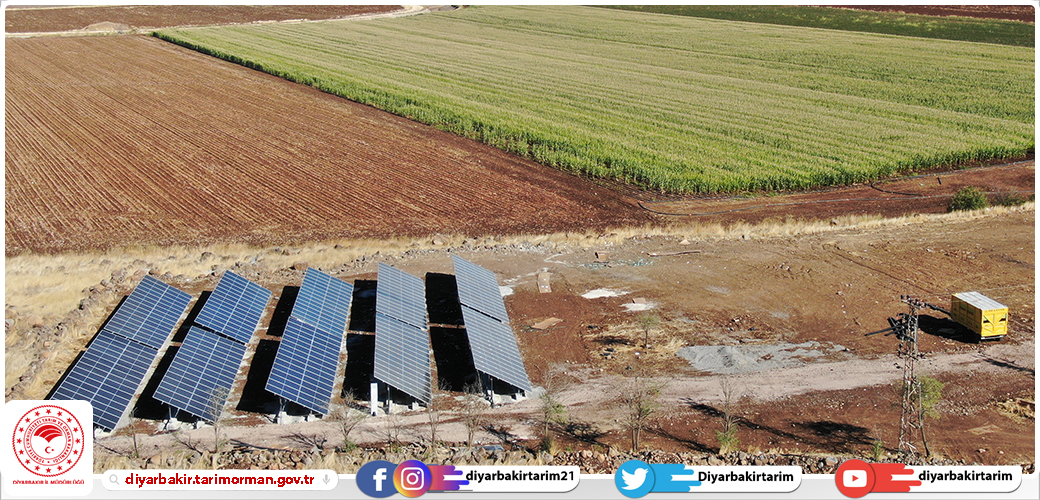 İlimizde Hibe Desteği ile Tarımsal Sulama Amaçlı Güneş Enerji Sistemi Kuruldu