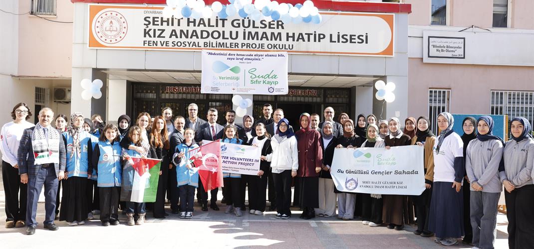 Şehit Halit Gülser Kız İmam Hatip Lisesi'nde Su Verimliliği Bilgilendirme Toplantısı Düzenlendi
