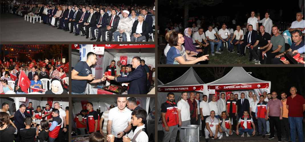 15 Temmuz Demokrasi ve Milli Birlik Günü Etkinlikleri Düzenlendi