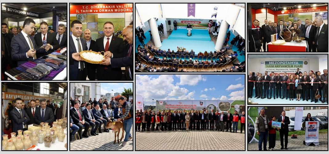 17. Mezopotamya Tarım Hayvancılık Fuarı Diyarbakır’da Başladı
