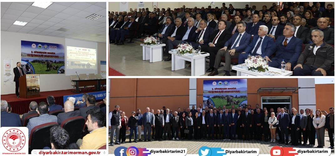 2.Diyarbakır Manda Yetiştiriciliği Sempozyumu Gerçekleştirildi