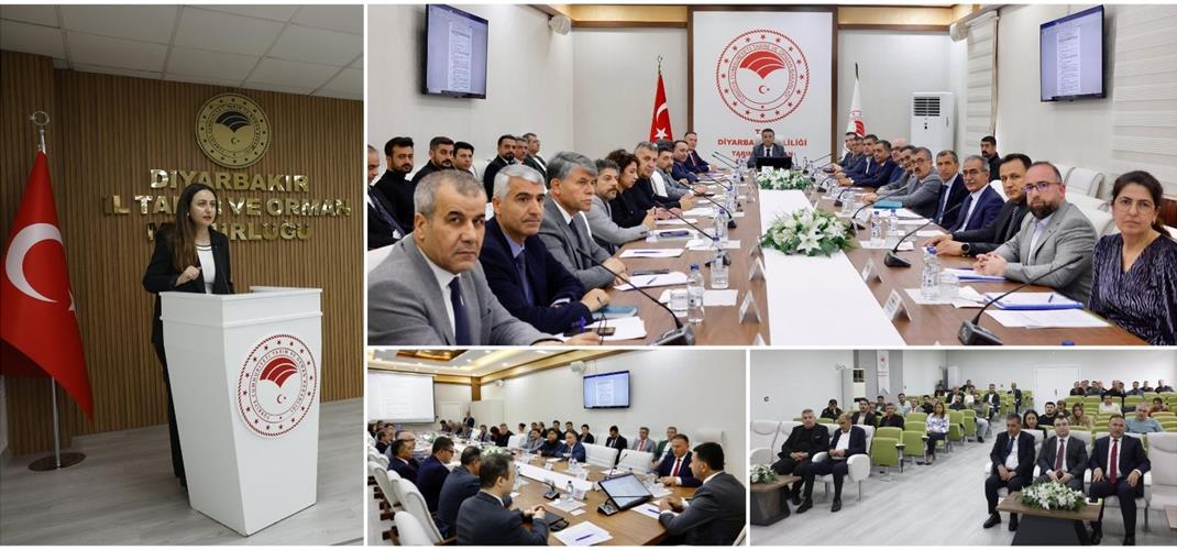 Diyarbakır’da İl Su Kurulu Toplantısı Gerçekleştirildi